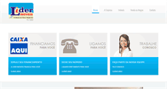 Desktop Screenshot of liderimoveisba.com.br