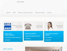 Tablet Screenshot of liderimoveisba.com.br
